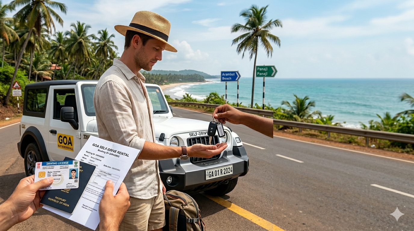 Documents Required to Rent a Self-Drive Car in Goa: Complete Tourist Guide