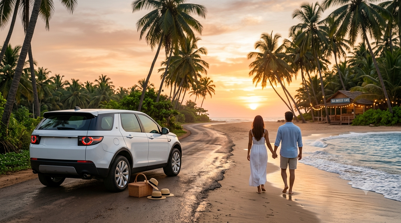 Goa Honeymoon Travel Guide with a Self-Drive Car