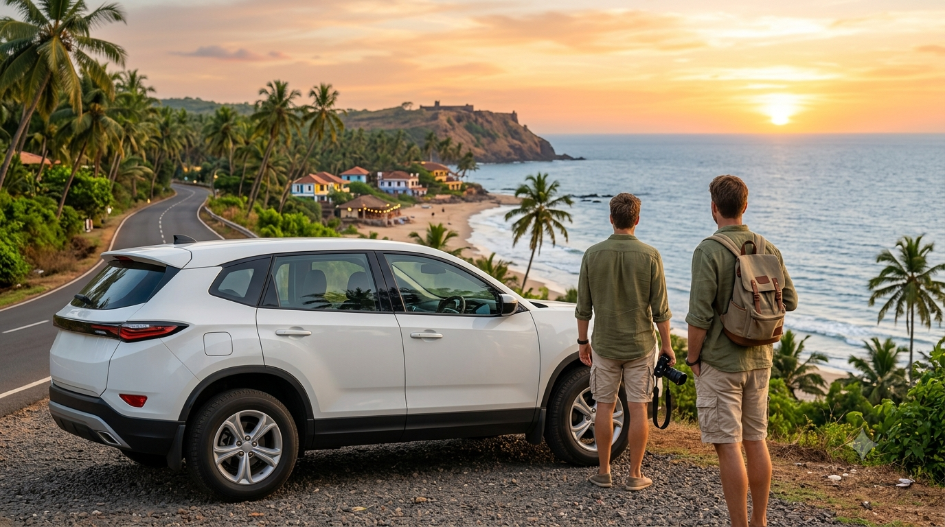 Solo Travel in Goa: Why a Self-Drive Car Makes Sense